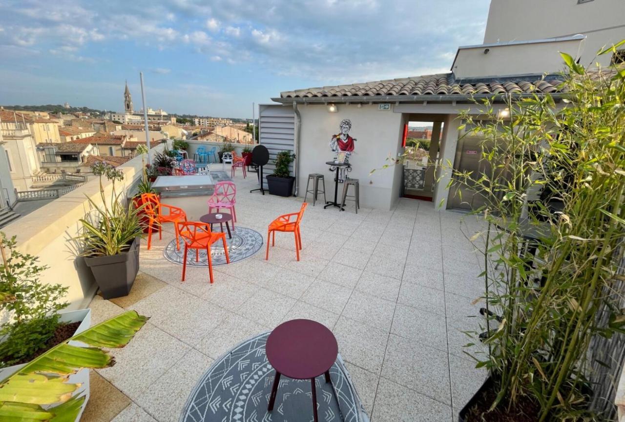 Vertigo Hotel Gare Centre Nîmes Exterior foto